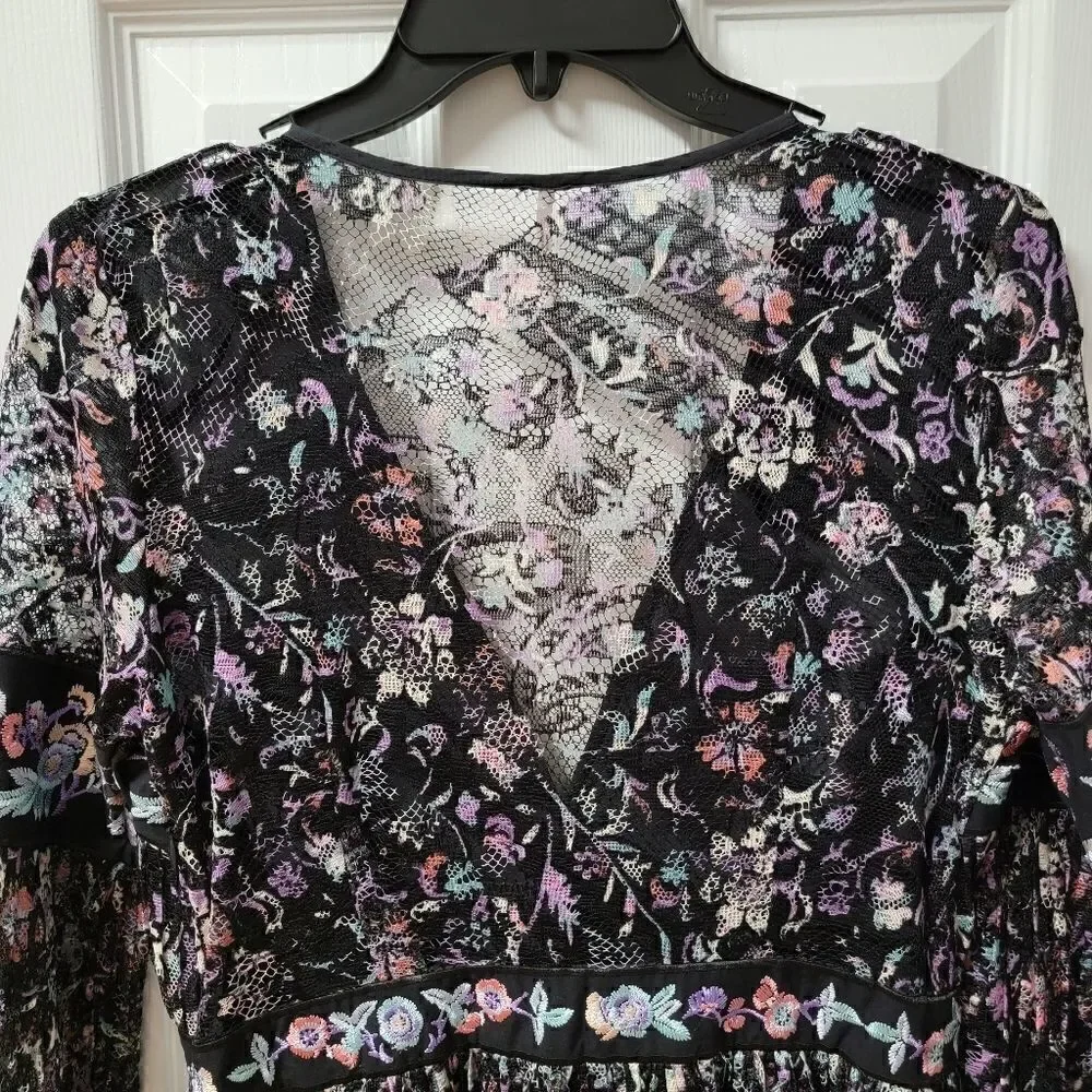Free People Cherry Blossom Lace Dress 4